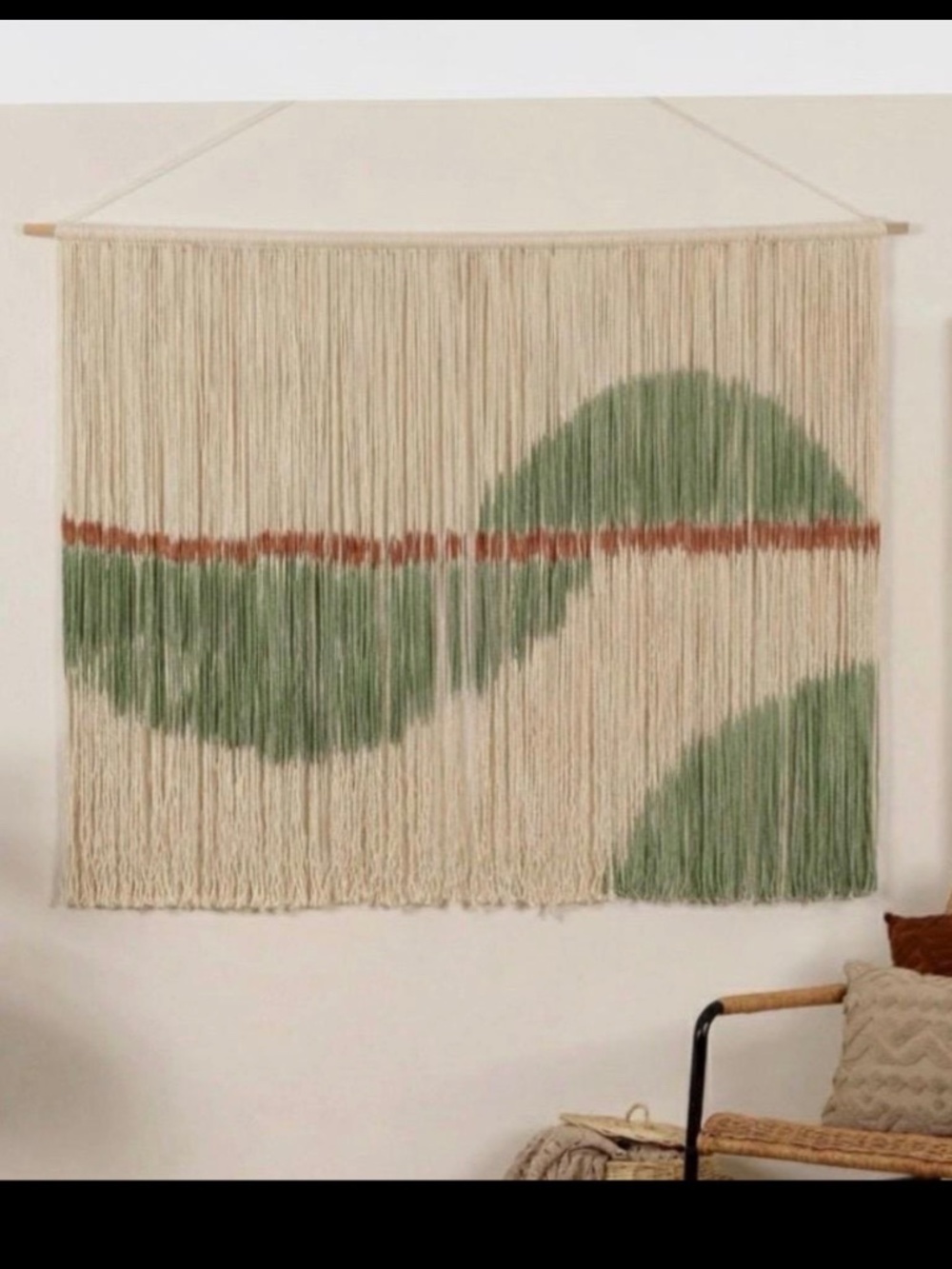 Macrame wall hanging